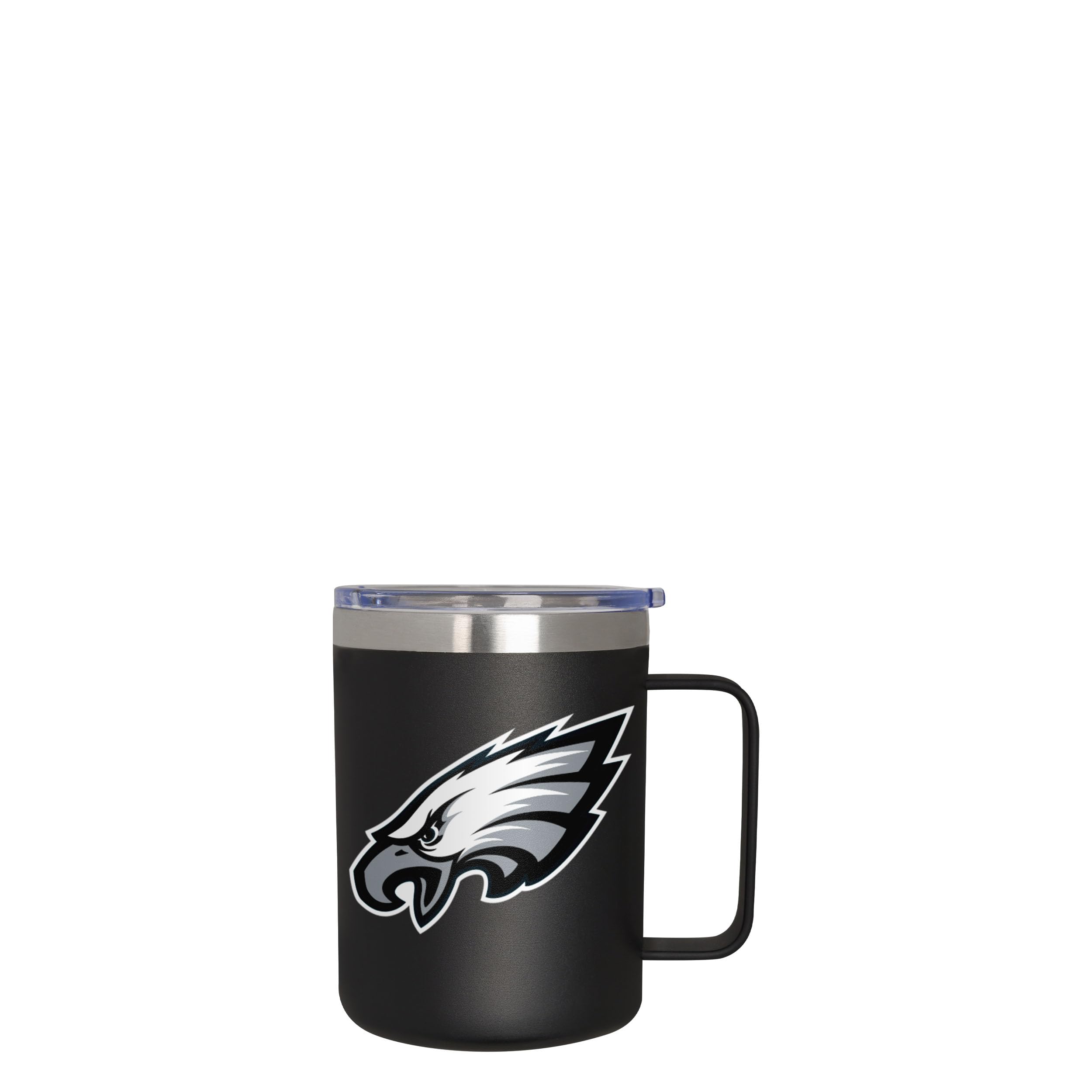 FOCO NFL unisex-adult NFL Team Color Insulated Stainless Steel 14oz Travel Mug w Lid