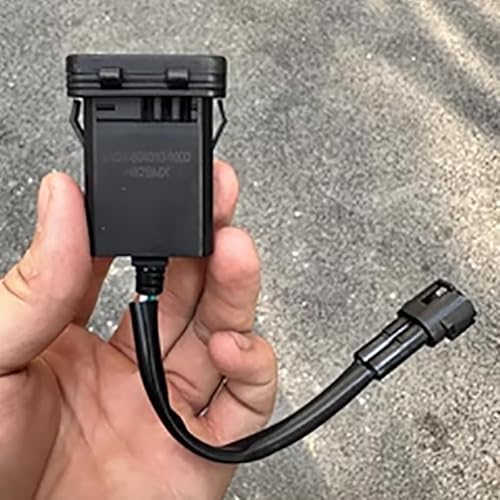 MOQIAOSEIKO 5V Ausgang Motorrad Schnellladung USB Ladeübertragungsschnittstelle Buchse Impulskonverter kompatibel mit CFMOTO 800NK 800 NK 450 250 SR SS 450SR 450SS 450NK 250SR