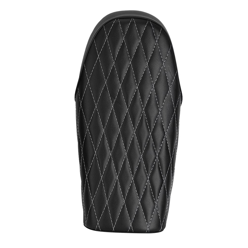 Passeport de selle antidérapant style vintage pour CB CL AX100 CG125, Café Racer Racing Experience (noir A)