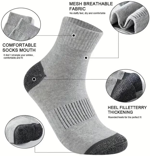 Meias masculinas de primavera e verão, confortáveis e respiráveis, adequadas para atividades de lazer ao ar livre (5 pares), 5 pares – preto, M em promoção! Veja a oferta e mais achadinhos de Moda íntima 7 Hoje é o melhor dia para comprar Meias masculinas de primavera e verão, confortáveis e respiráveis, adequadas para atividades de lazer ao ar livre (5 pares), 5 pares – preto, M com aquele preço maroto! Promoção! Aproveite a oferta! 7