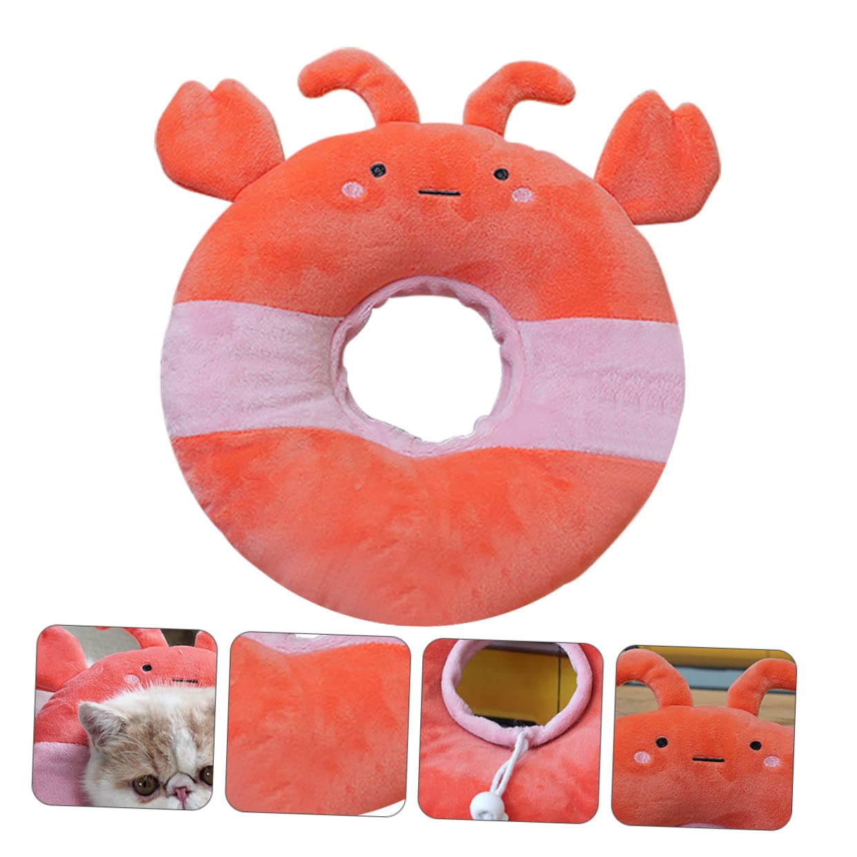 ☆オレンジ L☆ エリザベスサークル チョーカー インフレータブル