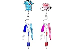 Nurse Pen and Badge Clip