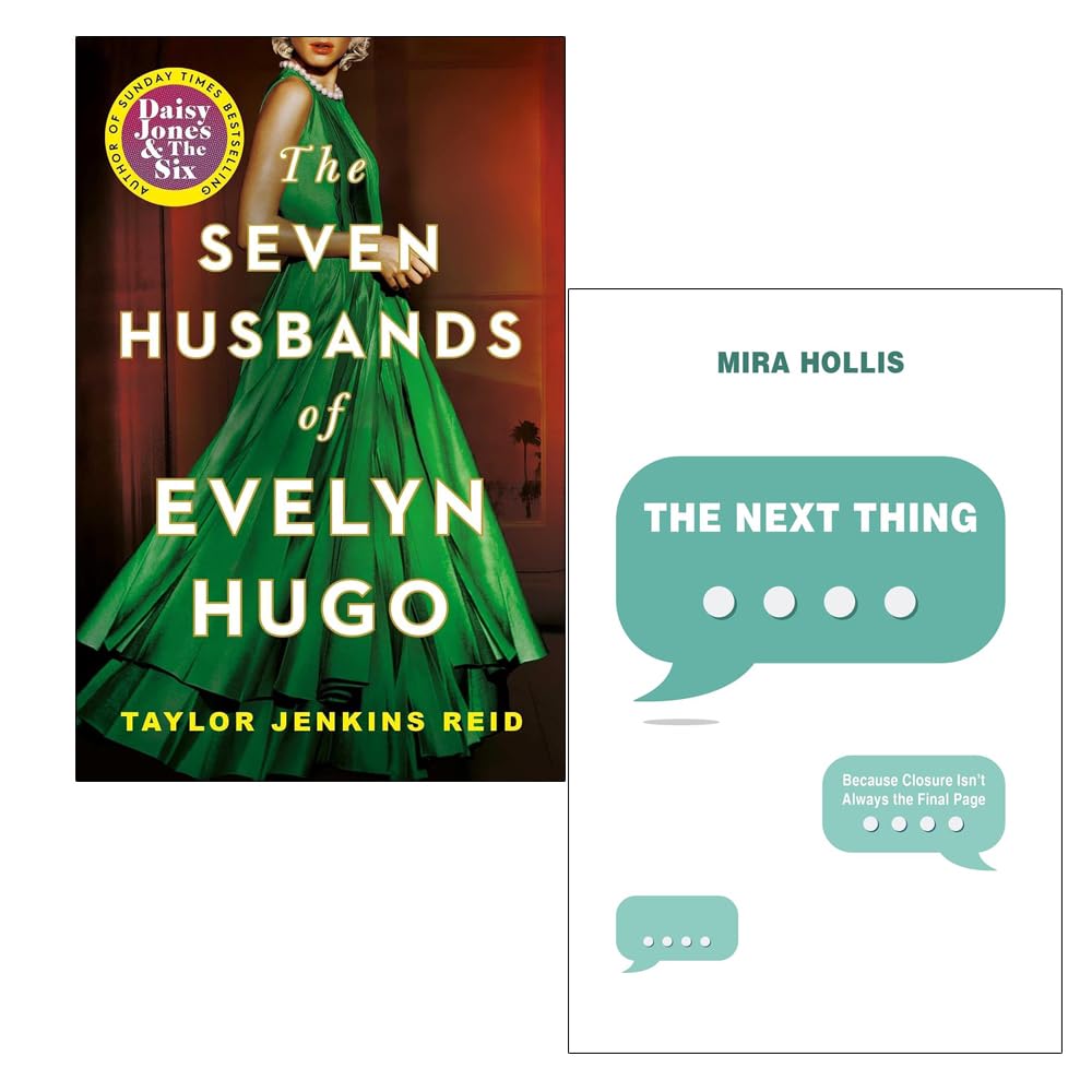 The Seven Husbands of Evelyn Hugo by Taylor Jenkins Reid & The Next Thing by Mira Hollis 2 Books Colletion Set