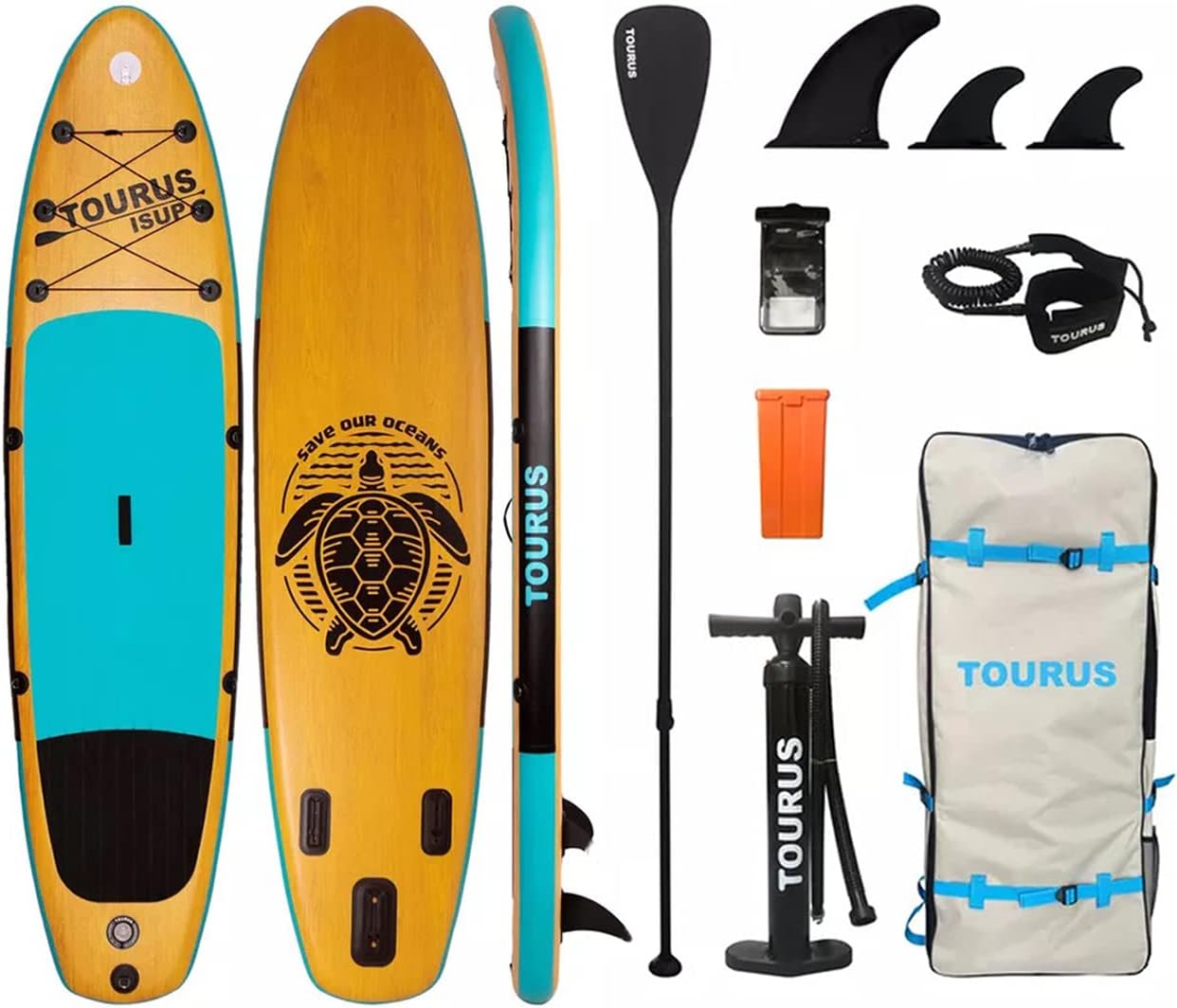 Inflatable Stand up Paddle Board SUP TEMPO Package 11’ x 33” x 6