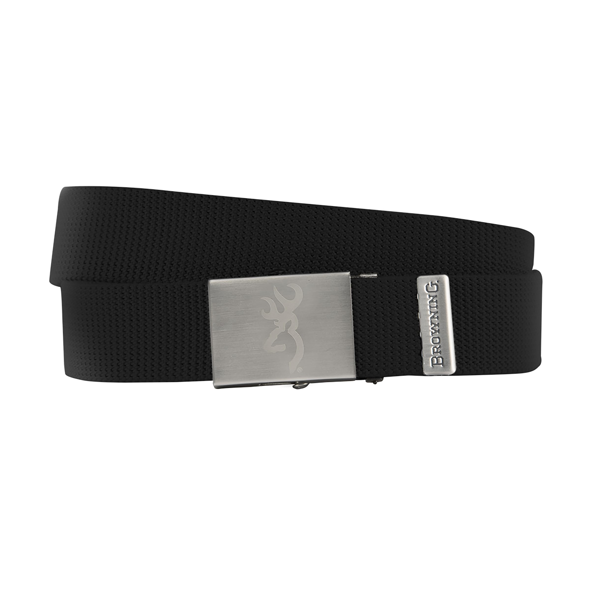 Browning Men's Casual Trim to Fit Webbing Belts, Black, One Size