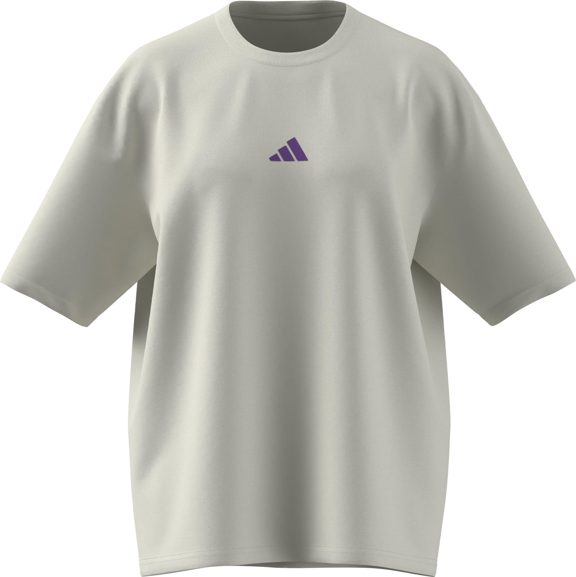 adidas Women's Outdoor Adventure Graphic T-Shirt, Off White, L