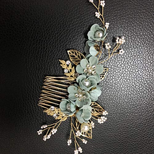 Beaupretty Pettine per capelli da sposa con strass...