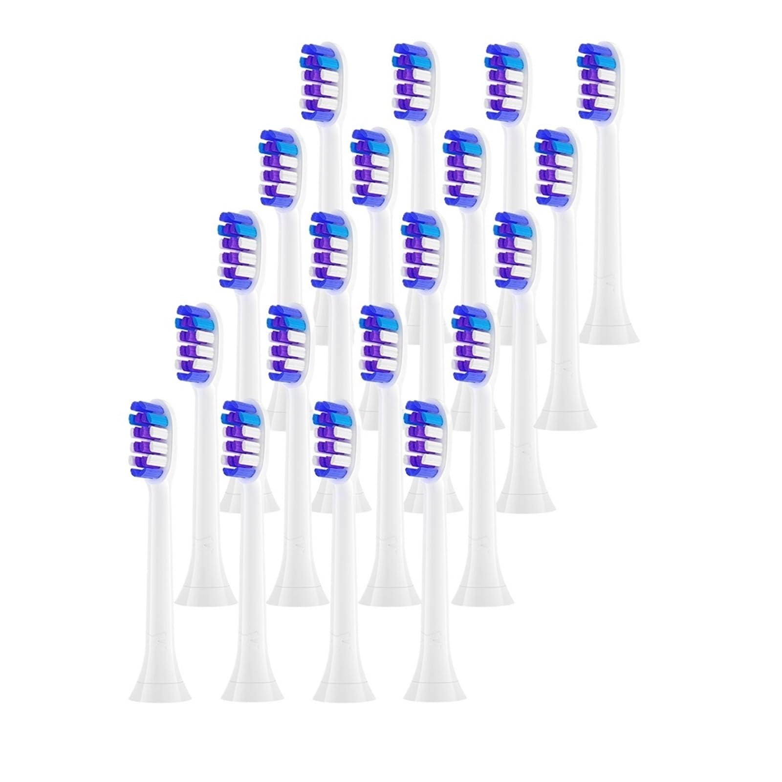 20PCS Testine spazzolino, compatibile con Philips