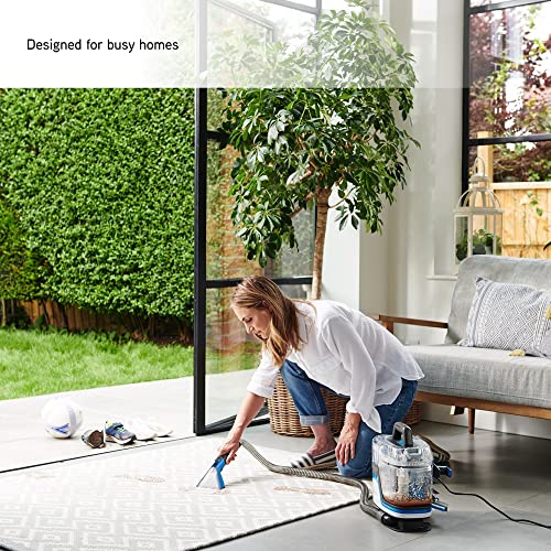 Vax SpotWash Home Duo Spot Cleaner | Remove spills, stains and pet messes | Extra-wide Cleaning Tool | Perfect for Home and Car - CDSW-MPXP, 0.72 Litre, White/Blue, 400W - Image 6