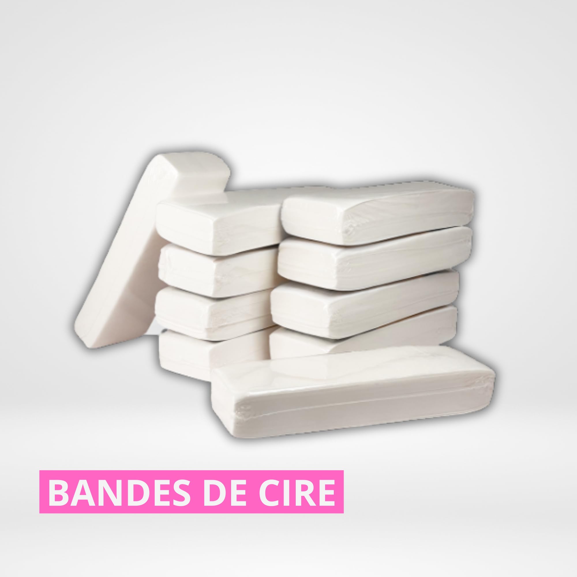 Kit D'Épilation Chauffe-Cire + 2 Roll On Cire Aloe vera + 100 Bandes de Cire TNT