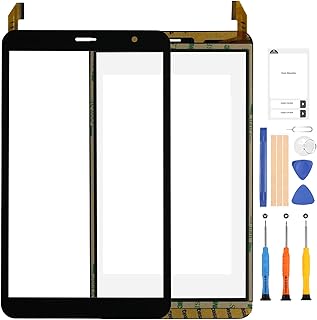 for Sky Devices Elite Octax Screen Replacement for 8 inch Sky Elite Octax Tablet PC Touch Screen Digitizer Kit Panel Sensor Glass Lens Full Repair Parts with Free Tools