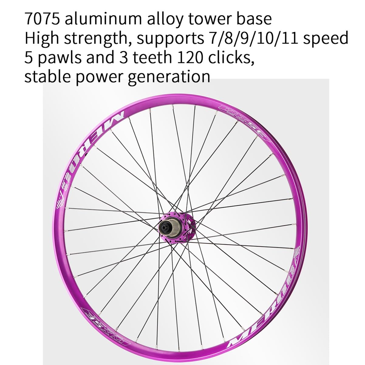 Juego De Ruedas Para Bicicleta De 26/27,5'' Liberación Rápido Ruedas