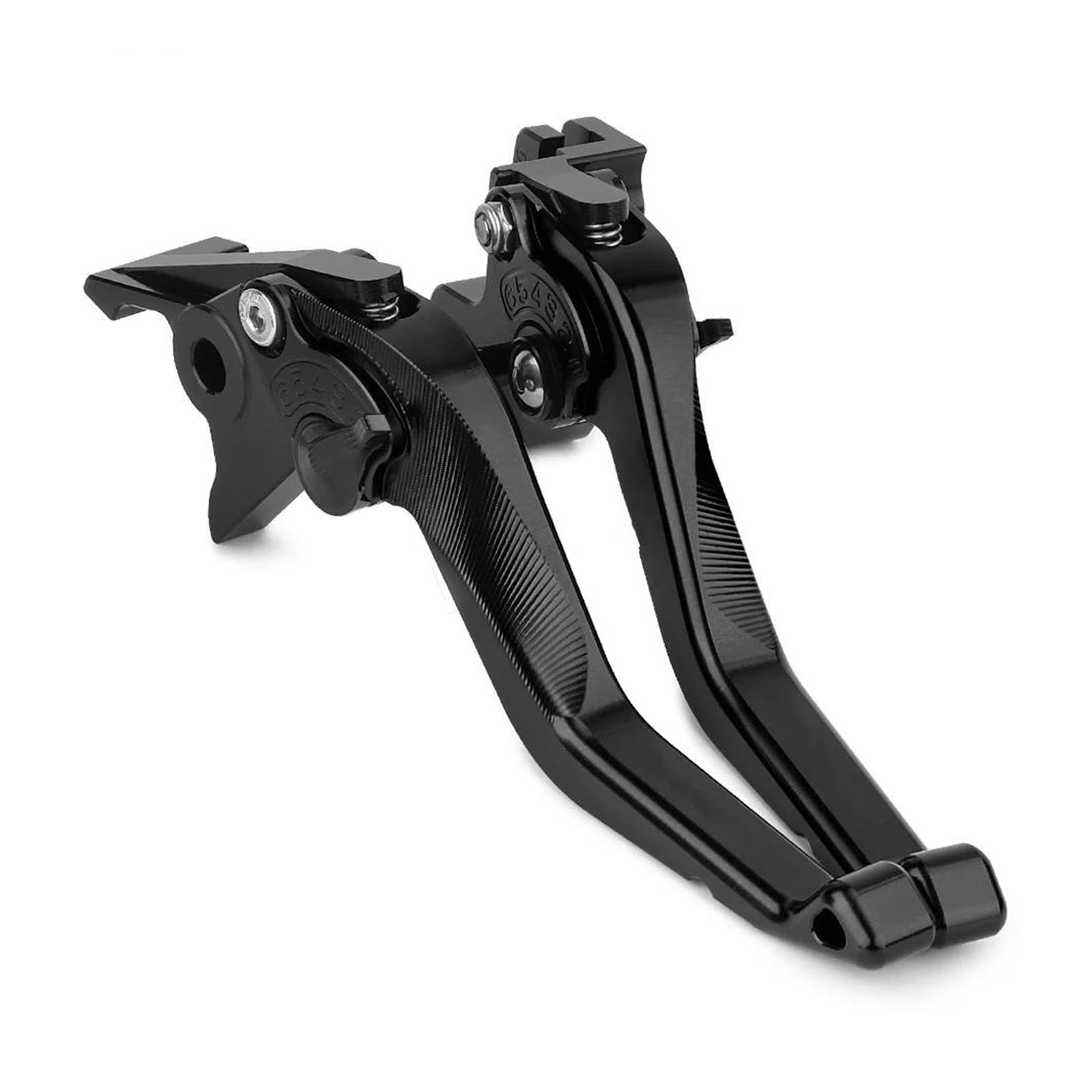 Rvevfbkbal Black Motorcycle Adjustable Brake Clutch Lever For Fazer Fzs 600 Fzs600 1998-2003(Black)