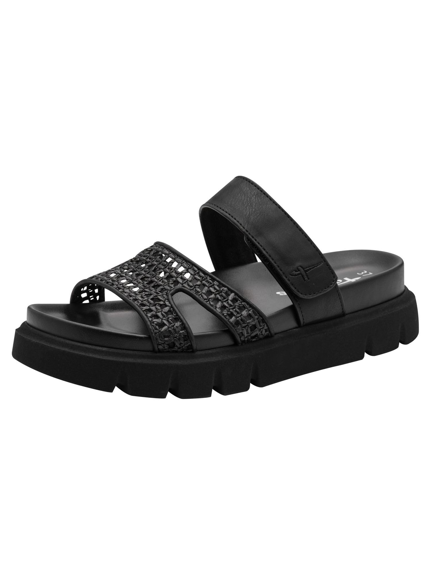 Tamaris Women's mule with wedge heel black 7.5 UK