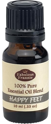 Miniatura 1 de Fabulous Frannie Happy Feet - Mezcla de aceites esenciales puros de árbol de té, clavo, lavanda y tomillo, 0.3 fl oz