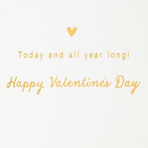 Miniatura 3 de Hallmark Tarjeta de San Valentín para amigos, niños, marido, esposa, novio, novia (adorno de corazón extraíble)