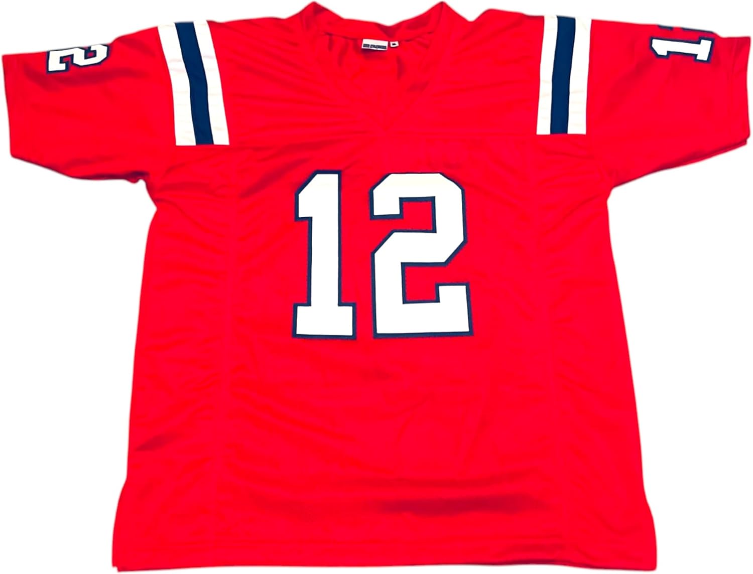 Tom Brady Red Jersey Stitched Custom Football New No Brand/Logos Youth Sizes