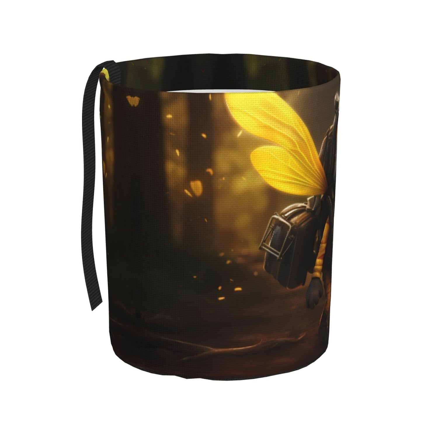 Cute Bees Convenient Foldable car Trash can, Easy to Install, Practical and Convenient car Accessories