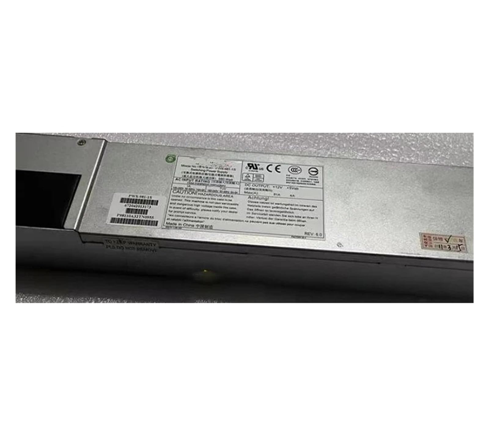 TPKMVGAP PWS-981-1S 980W Power Module 1U Server Power Supply 980W