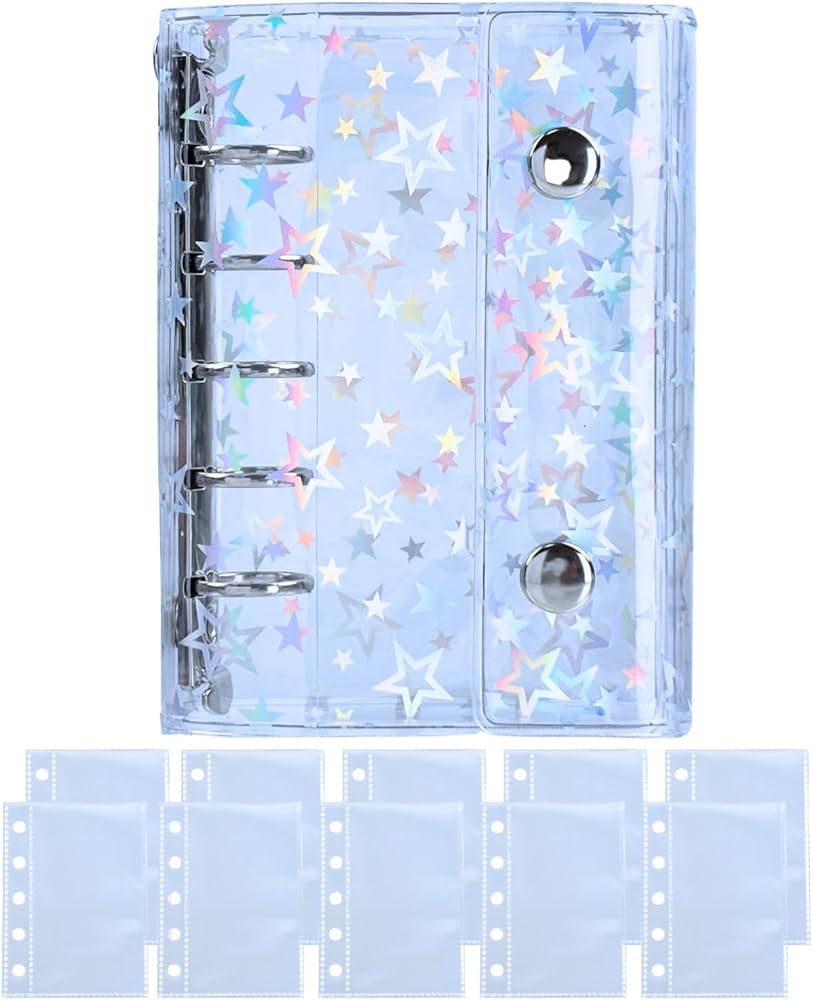 Amazon.co.jp: Archtypes シール帳 透明 バインダー 女の子 はがせる