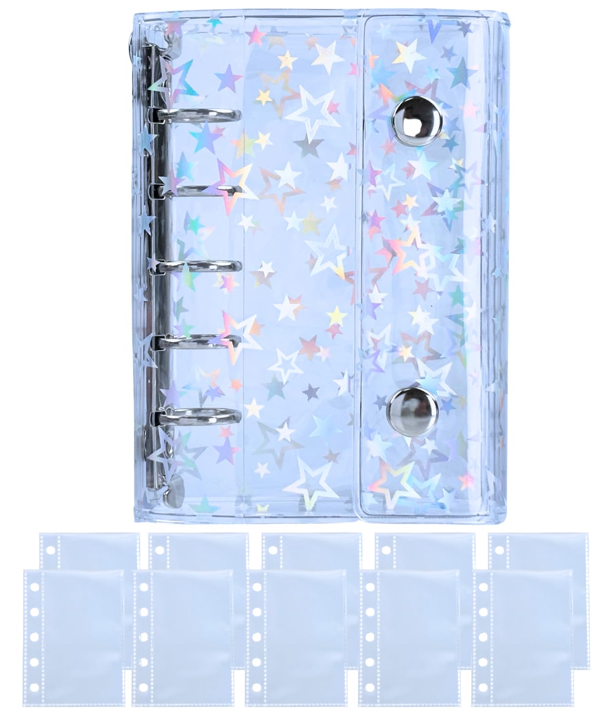 Amazon.co.jp: Archtypes シール帳 透明 バインダー 女の子