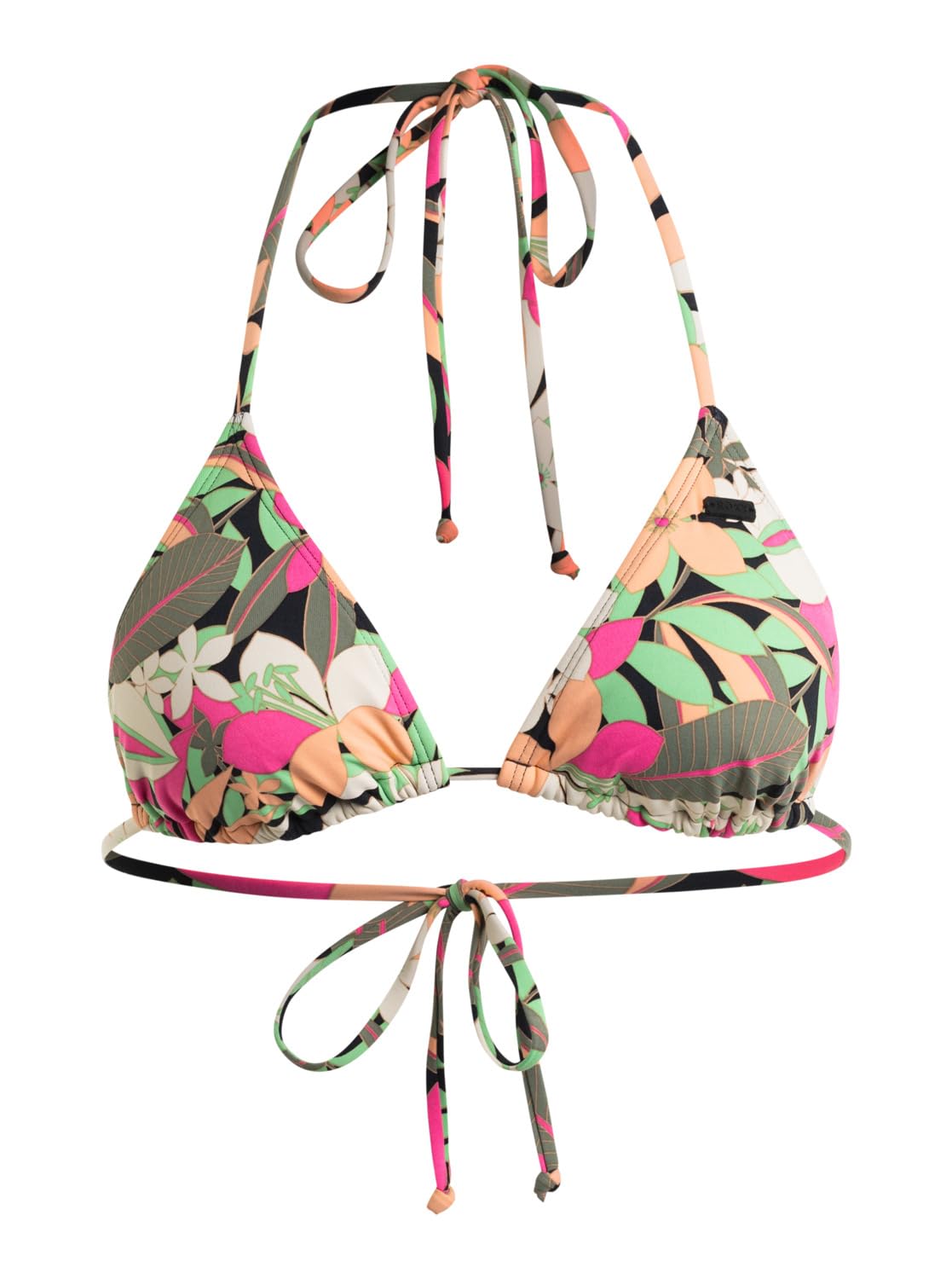 Roxy Printed Beach Classics - Top de Bikini Tiki Tri para Mujer
