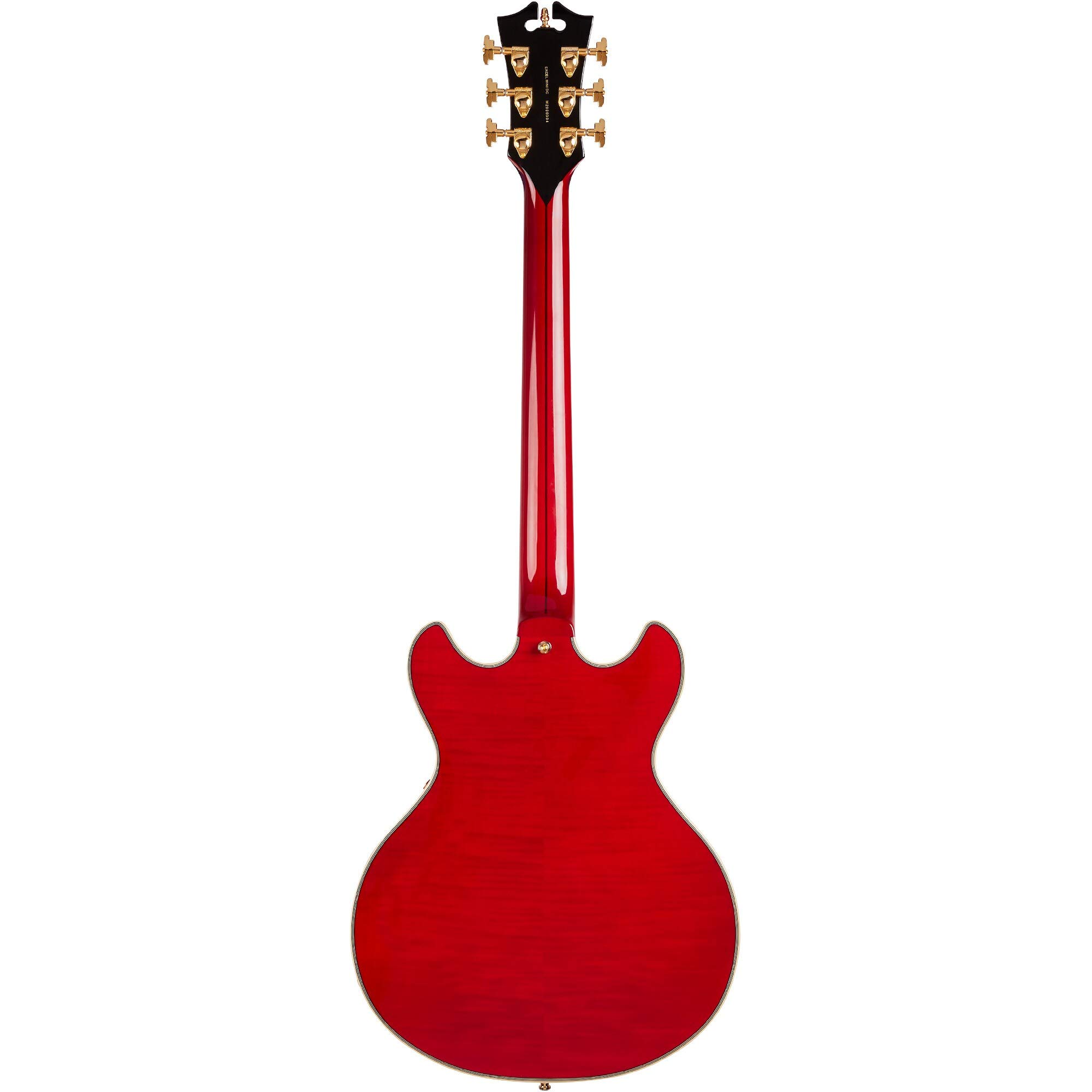 Amazon | D'Angelico Excel Mini DC, Trans Cherry | エレキギター