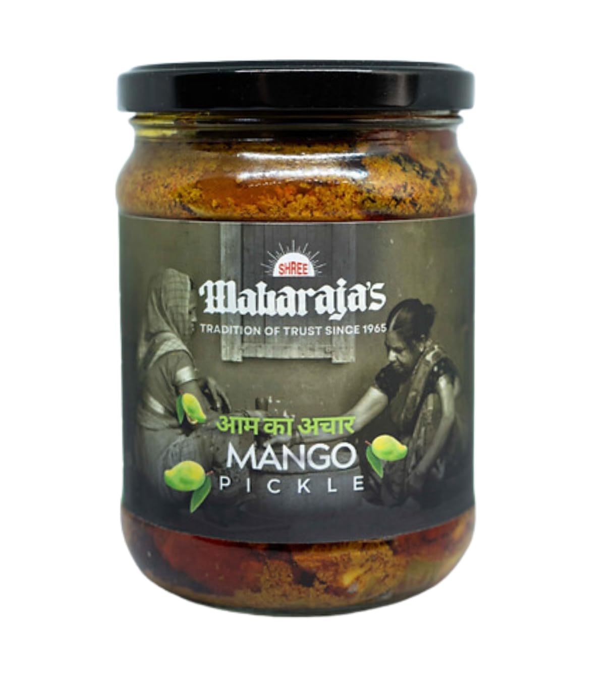 Shree Maharajas Mango Pickle (Aam Ka Achar) in Cold Pressed Mustard Oil | Fresh Homemade Masala Coated, Low Oil & Salt, Preservative Free, Sun Dried Mango Pickle. 500 gm (B0CQRN32L3) Amazon Price History, Amazon Price Tracker