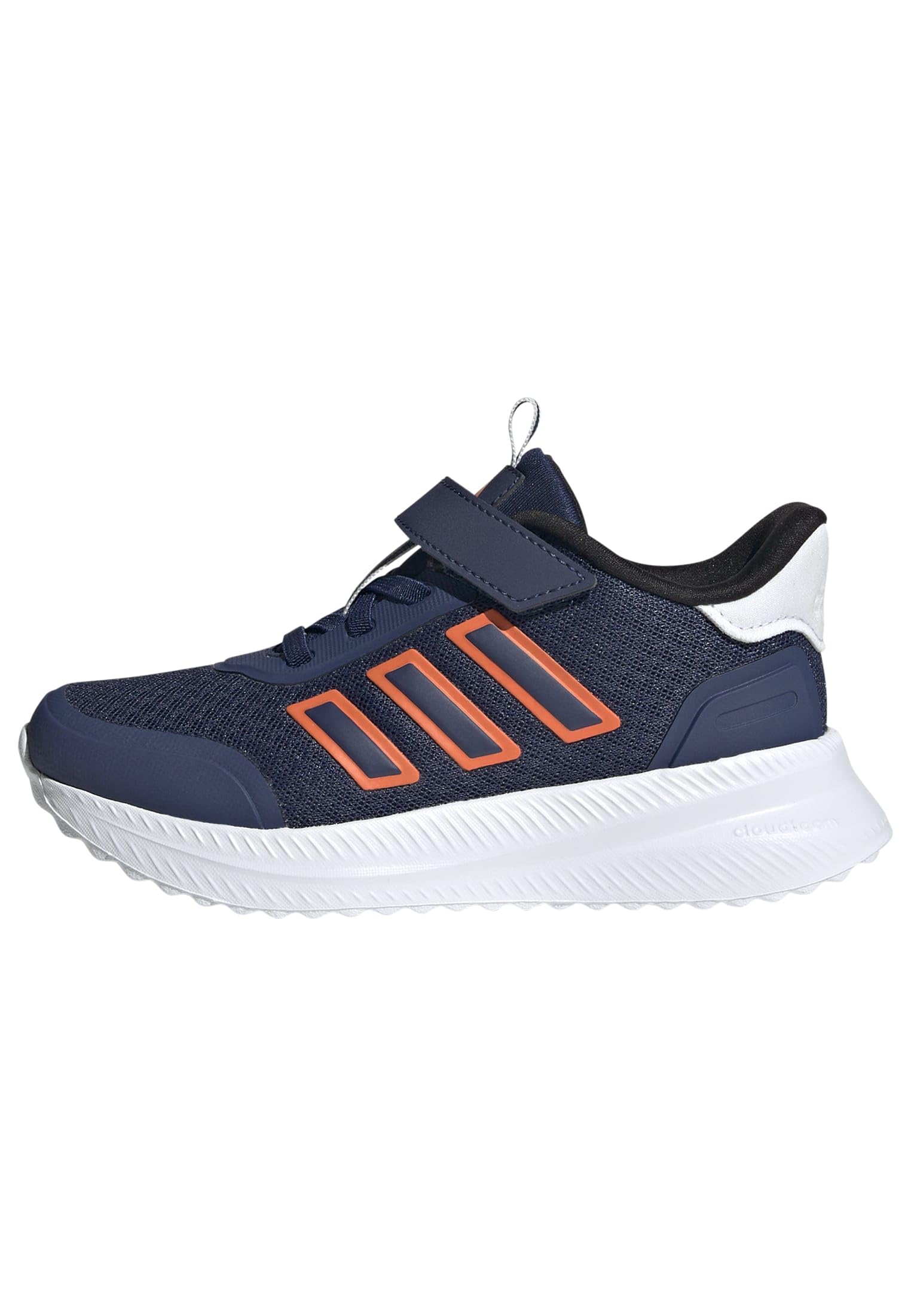 Adidas Unisex - Bambini X_PLR Hook And Loop Shoes Kids, Dark Blue/​Semi Impact Orange/​Ftwr White, 30 EU