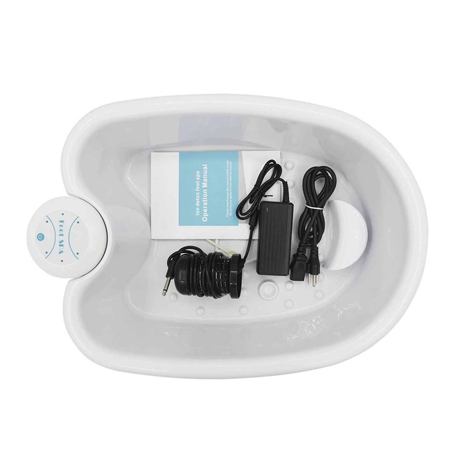 Hydrogen Foot Detox Machine Mini Ion Spa Foot Bath Soak Basin Ionic Footbat