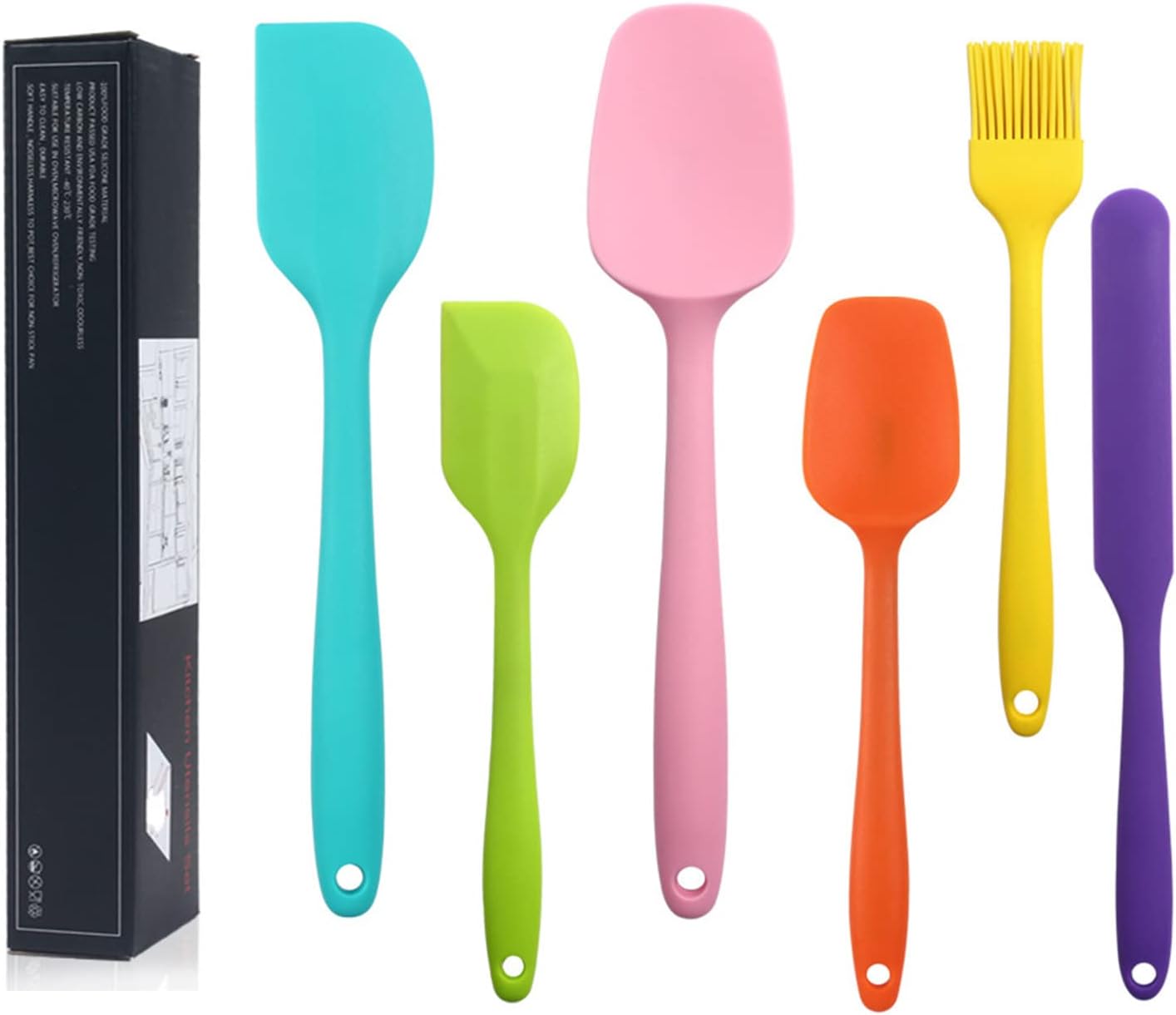 Spatule Silicone Résistante à la Chaleur pour Pâtisserie