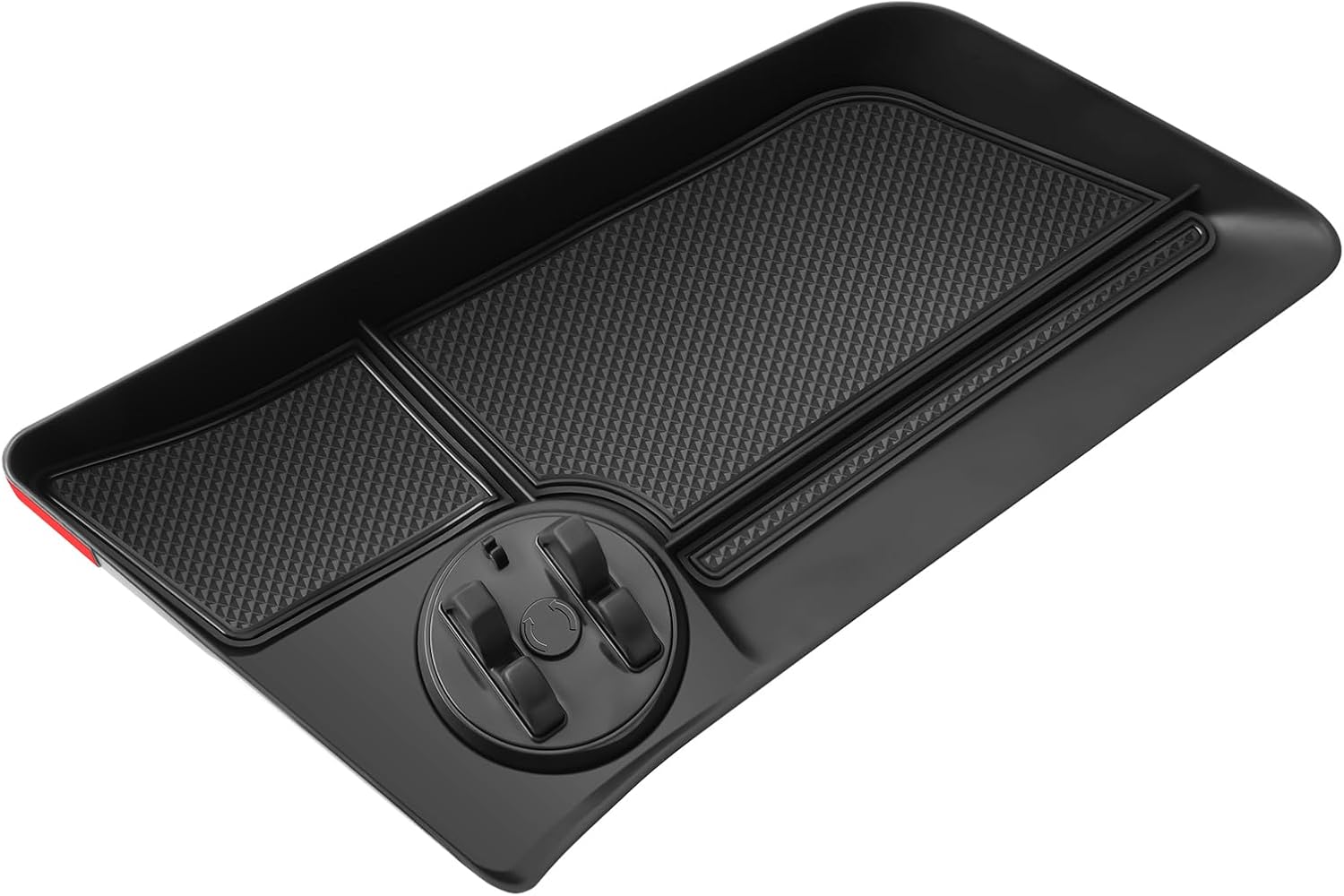 SKTU 2023 2024 Taos Dashboard Organizer for 2022 2023 2024 Volkswagen Taos Behind Screen Organizer 2022 2023 2024 V W Taos ABS Materials Tray 2022 2023 2024 Taos Accessories with Phone Holder