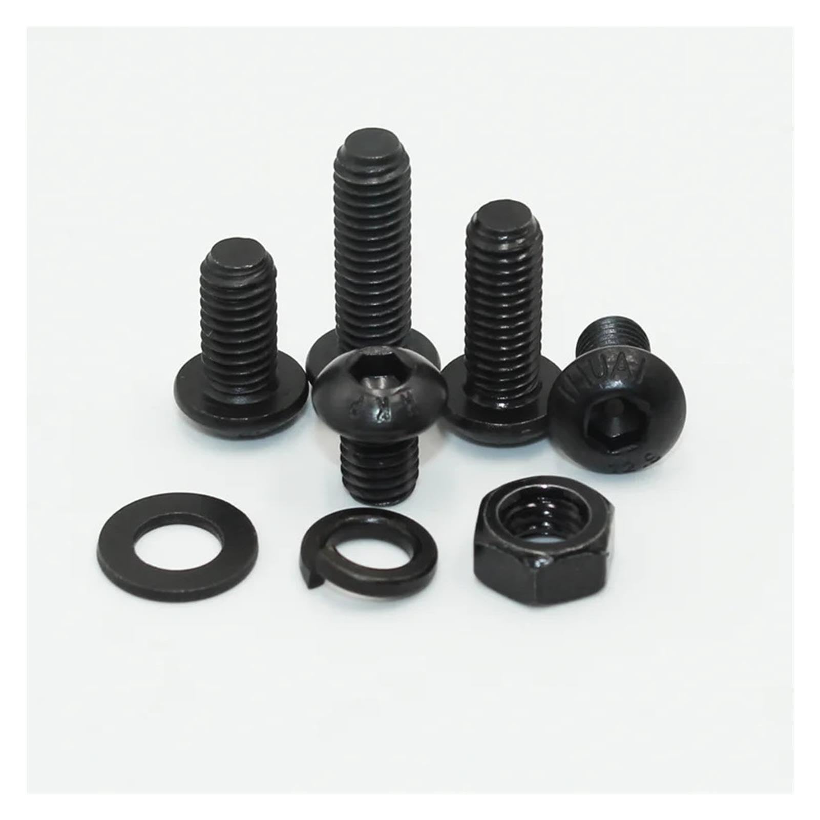 2510-teiliges Innensechskantschrauben-Set M2-M6, Güteklasse 10,9