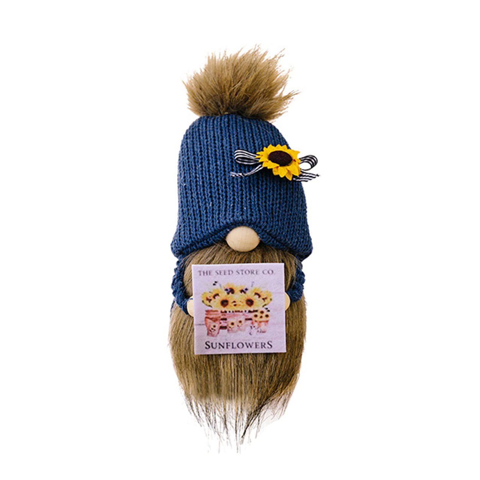 Tsophreniq Bee Gnomes Sunflower Gnomes Plush Scandinavian Swedish Tomtes Desktop Ornaments Kitchen Tiered Tray Decoration Bee Decorations for Outdoor