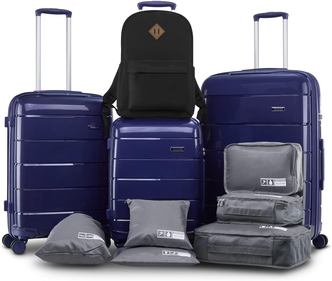 Joyway 10 Piece Luggage Sets Clearance,Hard Shell Suitcase