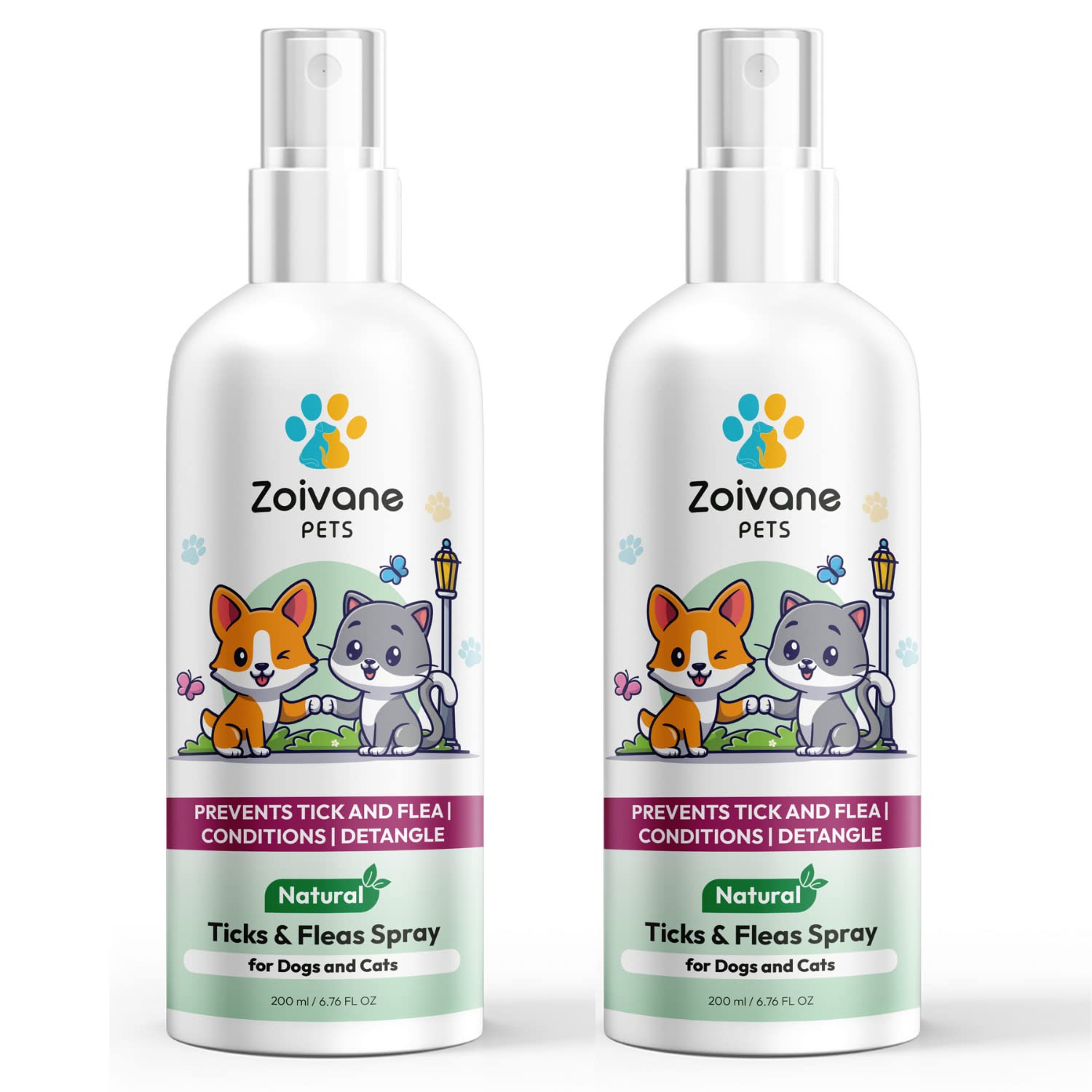 ZOIVANE Tick&Flea Spray For Dogs-200Ml X 2|Dog Ticks Remover,Dog Tick Spray,Tick Remover For Dogs|Tick Spray For Dogs,Anti Tick Spray For Dog|Ticks&Fleas Remover For Dogs-Pack Of 2 (B09ZBFN4CL) Amazon Price History, Amazon Price Tracker