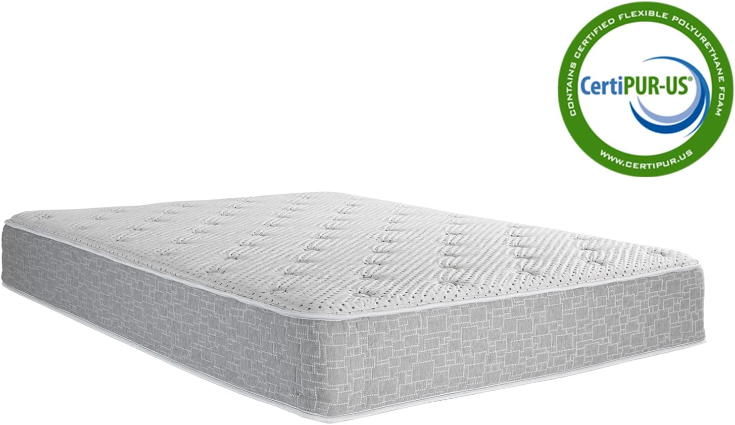 Tulo Hybrid Mattress with CertiPUR-US certification logo