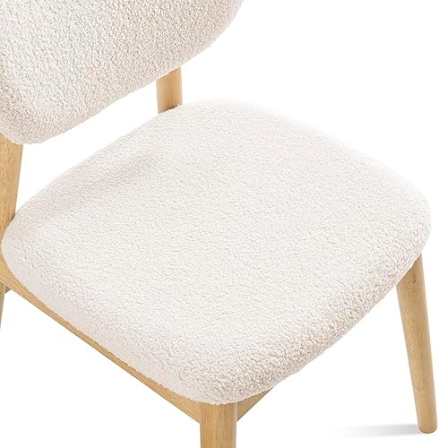 Miniatura 4 de Juego de mesa de comedor de 5 piezas para 4 personas con sillas, mesa y sillas de cocina de madera que ahorran espacio, juego de comedor moderno de