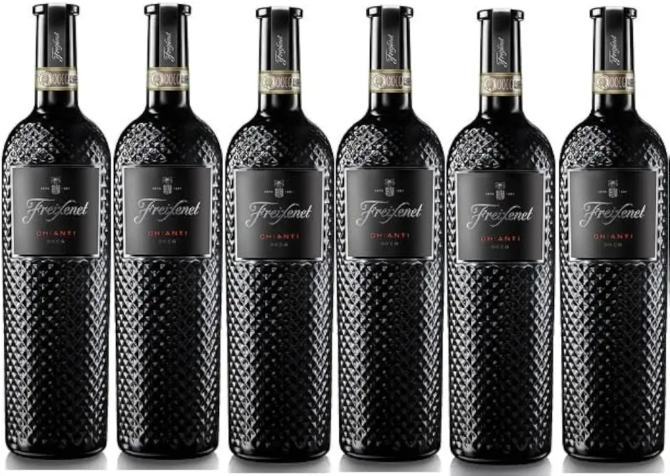 Vinho Italiano Fino Seco Freixenet Chianti D.O.C.G. - Caixa com 6 garradas