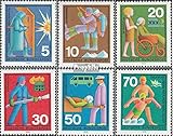 Prophila Collection BRD (BR.Deutschland) 629-634 (kompl.Ausgabe) postfrisch ** MNH 1970 Hilfsdienste (Briefmarken für Sammler) Feuerwehr/Polizei