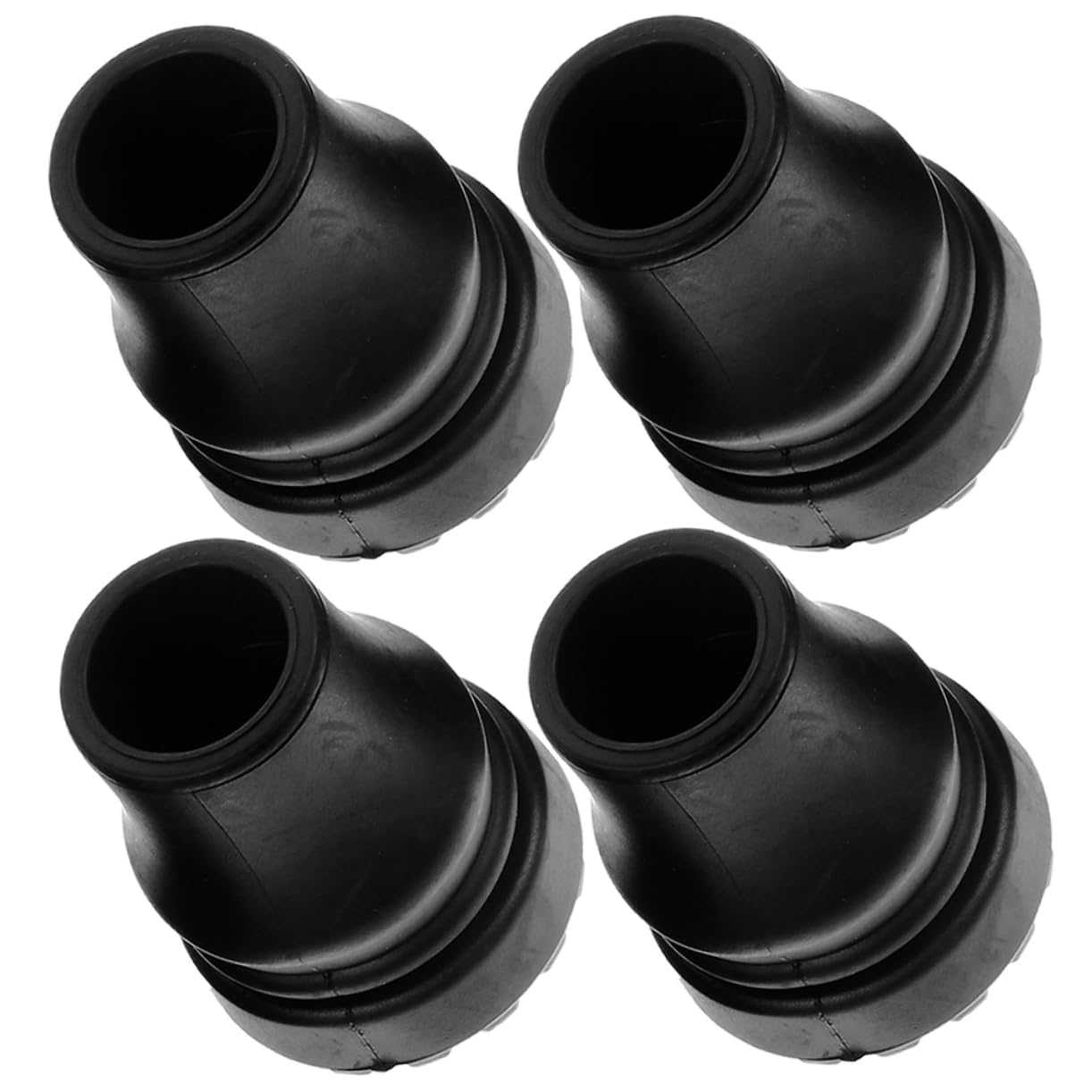 Beavorty Our Anti-Slip Mats Walking Cane Tips Crutch Foot Covers Trekking Pole Skid Tip