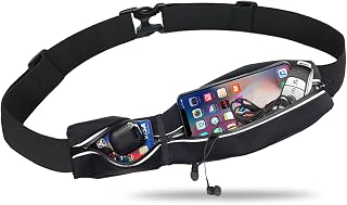 Slim Running Belt Fanny Pack for Women Men, Runners Phone Holder Gift Jogging Pouch Workout Waist Belt, Money Belt Running... Price In India