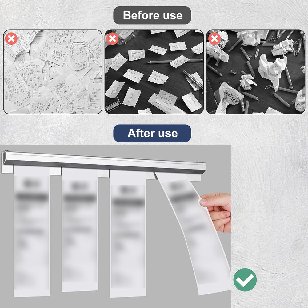 Barra Porta Ordini Da Cucina - Autoadesiva, In Alluminio, Per Ristoranti E Pizzerie, 2 Pezzi - Foto 3