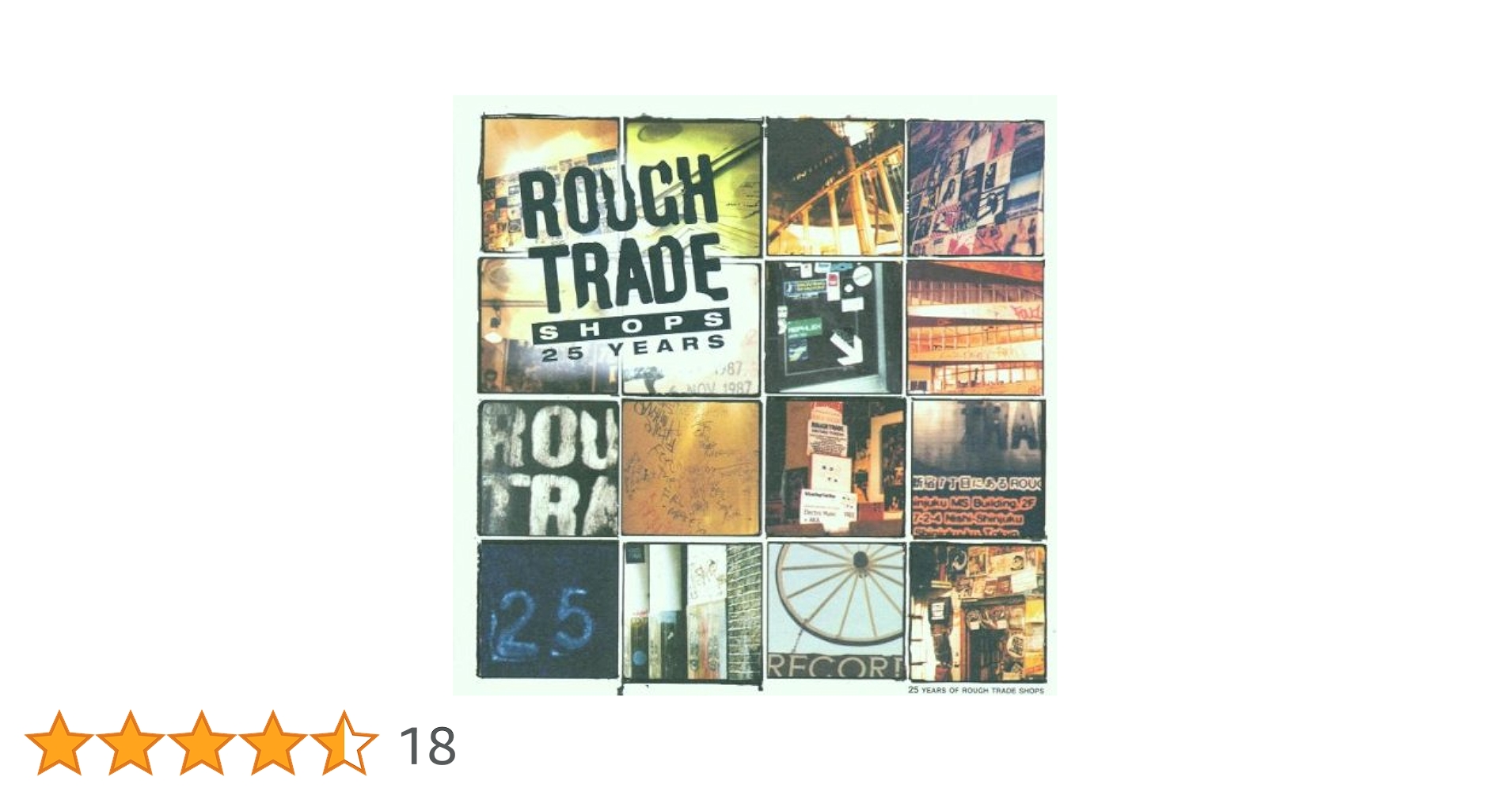 洋楽 Rough Trade Compilation CD Rough Trade Shops - 25 Years: Amazon.co.uk: CDs & Vinyl