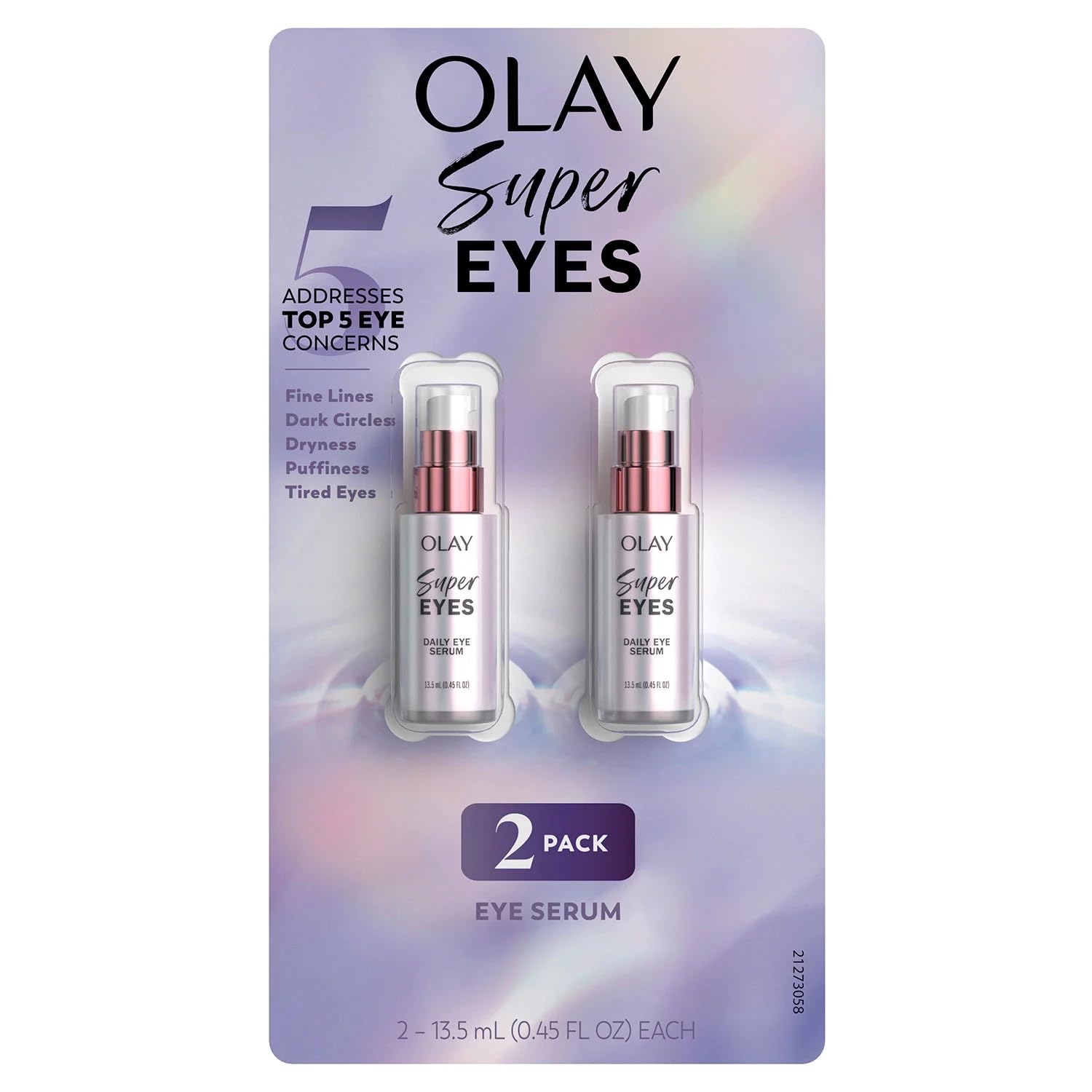 Olay Super Eyes, Daily Eye Serum, 0.45 fl. oz., 2pk.