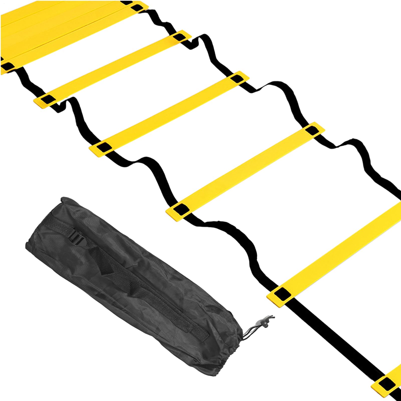 Genérico Escalera De Velocidad Entrenamiento - 40x2cm Escalera De Agilidad
