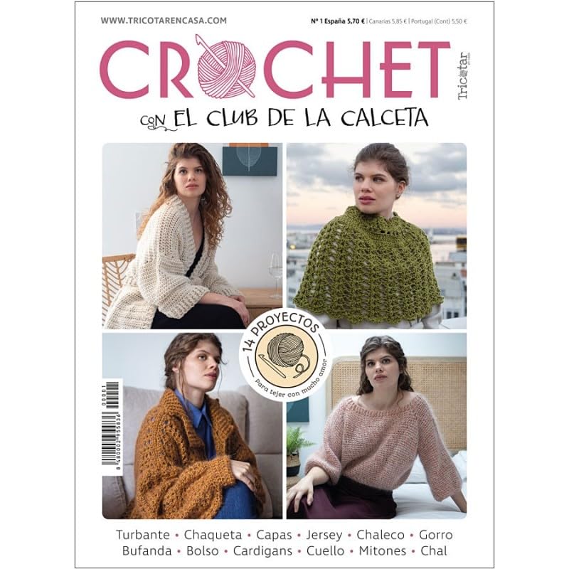 EL MERCADILLO EN CASA - Revista de Crochet - Proyectos Paso a Paso - one size - BLANCO