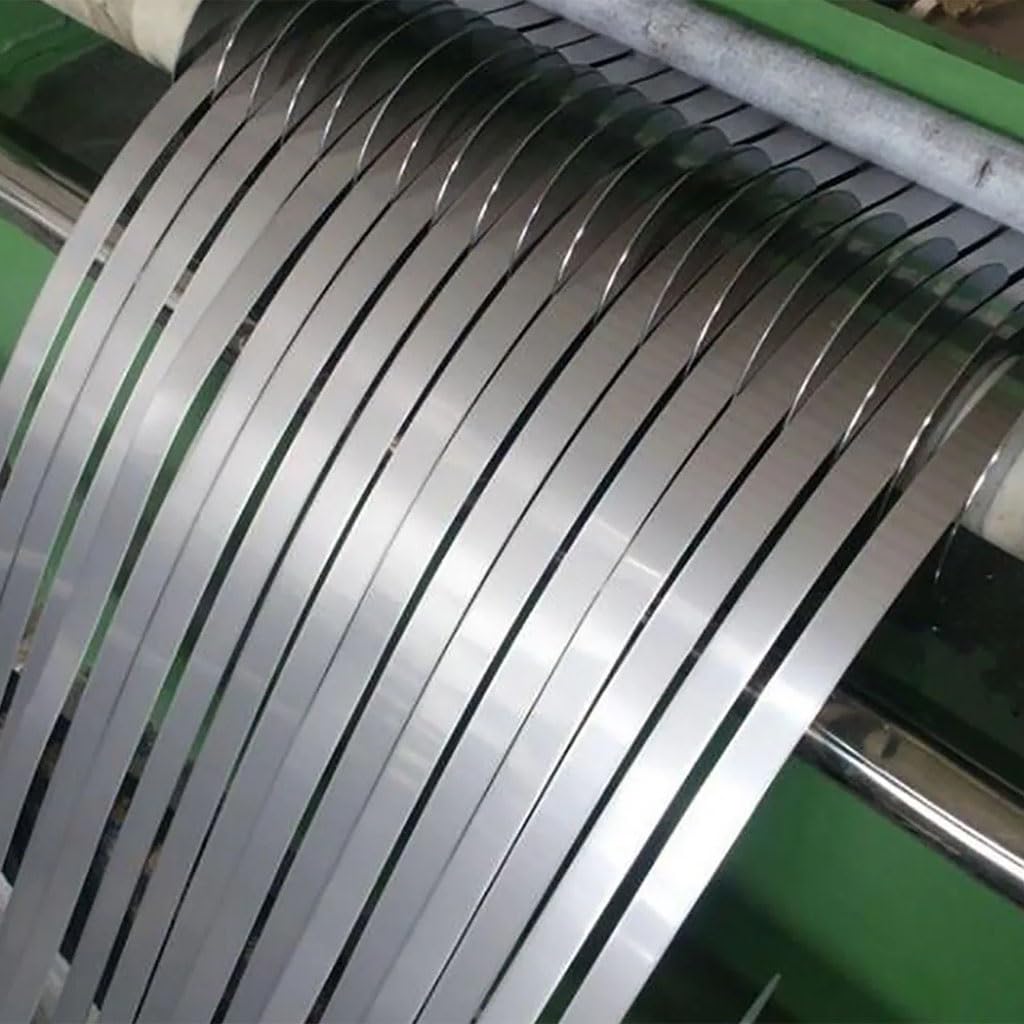 1 rotolo di lamina di acciaio inossidabile 304 da 1000 mm, spessore 0,05 mm, 0,1 mm, 0,15 mm, 0,2 mm, 0,3 mm, 0,4 mm, 0,5 mm, striscia stretta(Thickness 1mm)