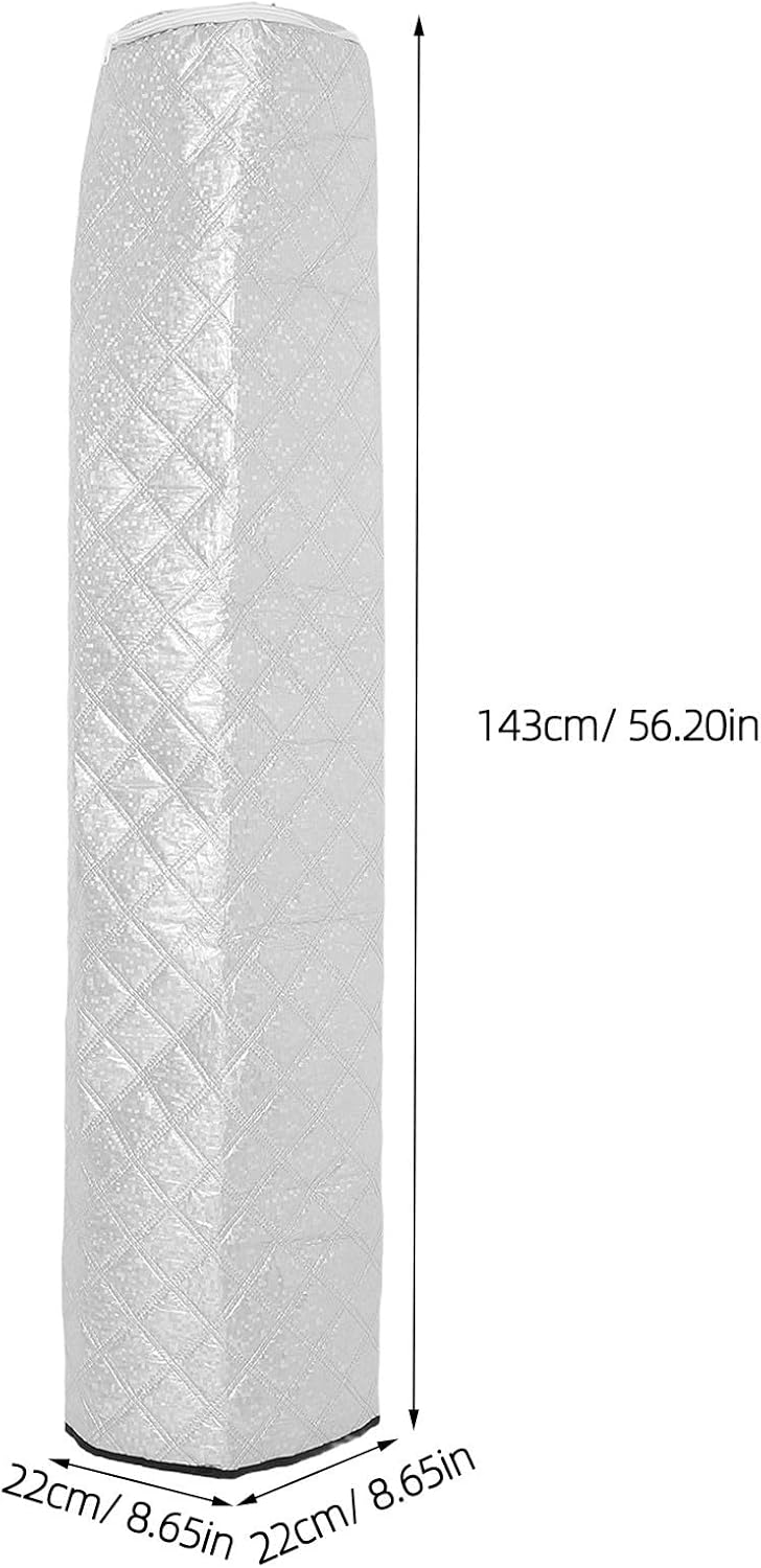 Didiseaon Insulated Cover for 40l Gas Canisters, Silver Oxford Cloth