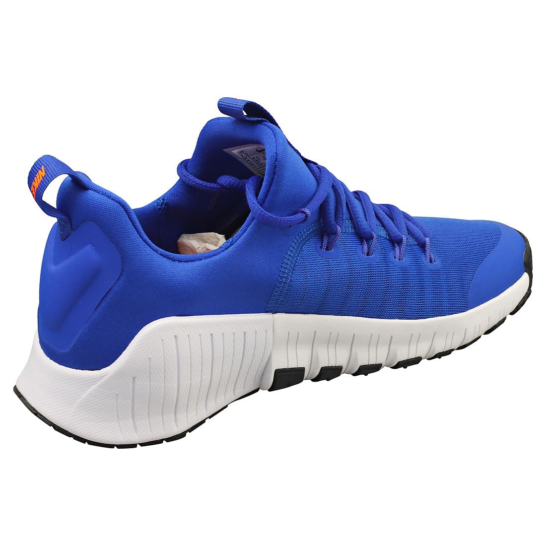 Nike Free Metcon 6 Women's Workout Shoes (FJ7126-400, Racer Blue/Sail/Total Orange/Black) Size 9